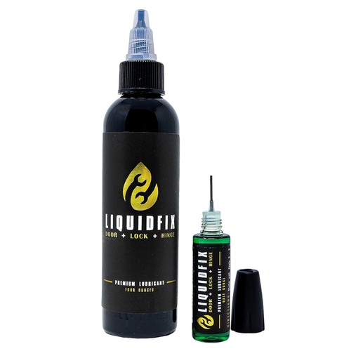 Door lock hinge lubricant - lock,