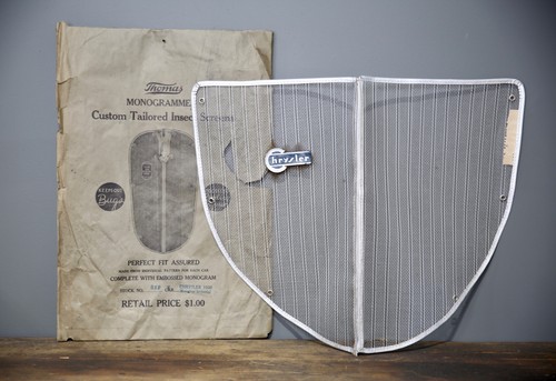 Vtg 1938 chrysler radiator - 1938,